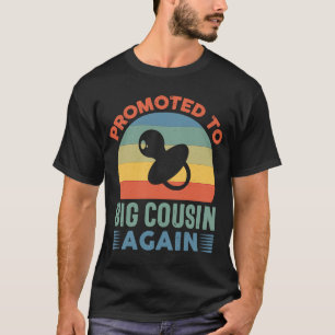 Camiseta Promovido De Nuevo Para Primo