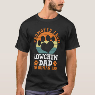 Camiseta Promovido desde Lowchen Dad Funny Petit Chien Lion