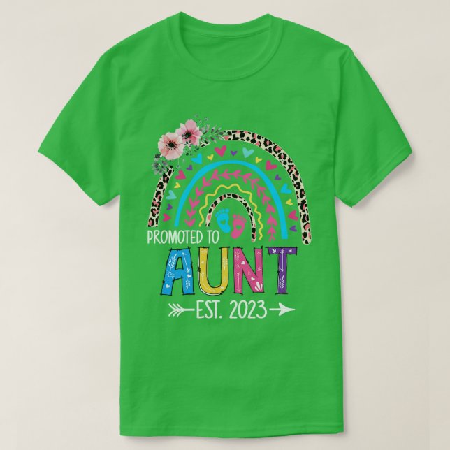 Camiseta Promovido Para Acoger A Madres Arcoiris De Leopard (Diseño del anverso)