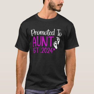 Camiseta Promovido Para El recién nacido De Tía 2024 Próxim