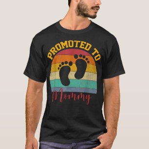 Camiseta Promovido para ser gracioso el día de la madre
