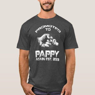 Camiseta Promovidos De Nuevo A Pappy Est 2023 Padres Gracio