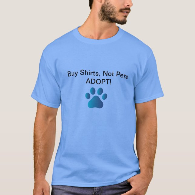 Camiseta Promueva las adopciones animales (Anverso)