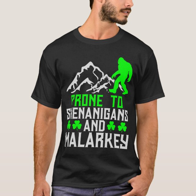 Camiseta Prone A Shenanigans Malarkey (Anverso)
