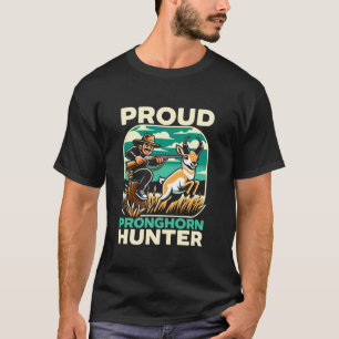 Camiseta Pronghorn Hunter Animal Hunter Rifle Antelope Hunt