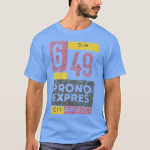 Camiseta Prono Expres Rumano Matchbox Textos Typografía Gra