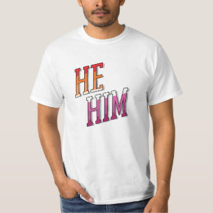 Camiseta Pronombres de Lesbiana Él Le