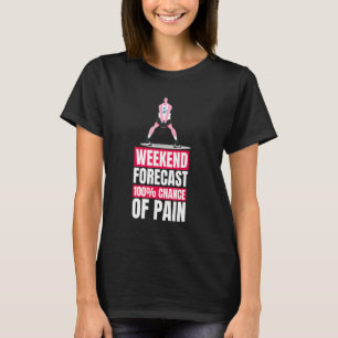 Camiseta Pronóstico de Entrenamiento de Gimnasio de Fin de