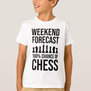Camiseta Pronóstico de fin de semana: 100% de probabilidad 