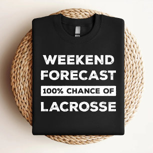 Camiseta Pronóstico de fin de semana 100% de probabilidad d