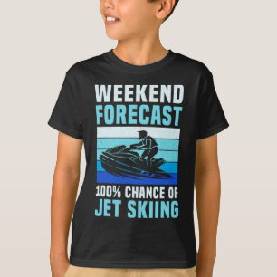 Camiseta Pronóstico de fin de semana 100% de probabilidad d