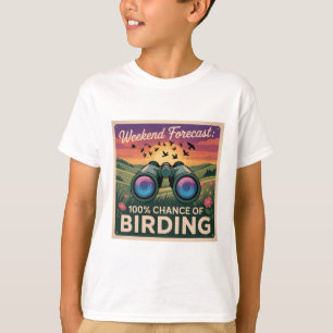 Camiseta Pronóstico de fin de semana: 100% de probabilidade