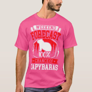 Camiseta Pronóstico De Fin De Semana 100 Posibilidad De Cap