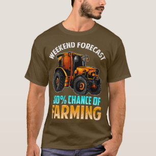 Camiseta Pronóstico De Fin De Semana 100 Posibilidad De Cul
