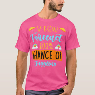 Camiseta Pronóstico de fin de semana 100 posibilidades de h