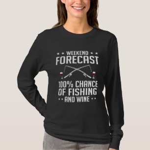 Camiseta Pronóstico de fin de semana 100 posibilidades de p