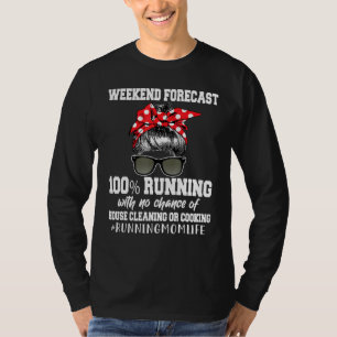 Camiseta Pronóstico de fin de semana 100 sin limpieza de ca