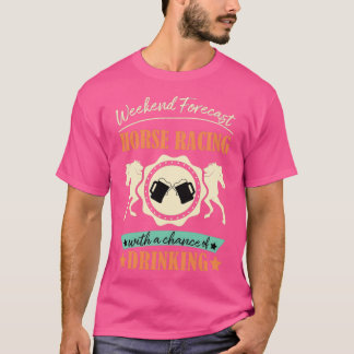 Camiseta Pronóstico De Fin De Semana Carreras De Caballos C