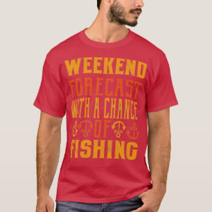 Camiseta Pronóstico de fin de semana con posibilidad de pes