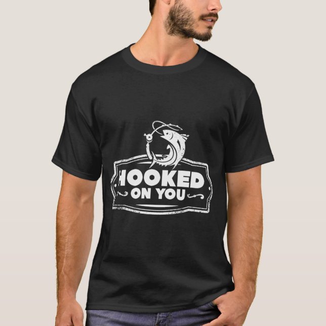 Camiseta Pronóstico de fin de semana de pesca. (Anverso)