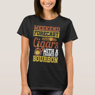 Camiseta Pronóstico de fin de semana puros con posibilidad