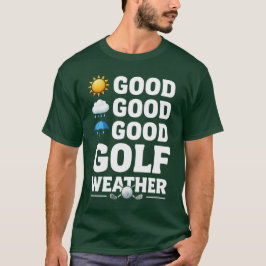 Camiseta Pronóstico de Golf para golfista