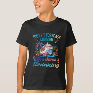 Camiseta Pronóstico de Hoy Navegando Con Posibilidad de Beb