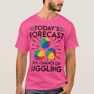 Camiseta Pronóstico de Malabarista 100 Posibilidad de Malab