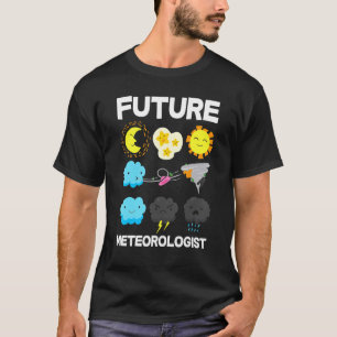Camiseta Pronóstico meteorológico para futuros meteorólogos
