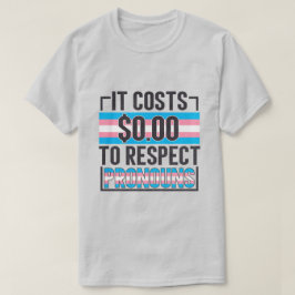 Camiseta Pronoun Respect es gratis