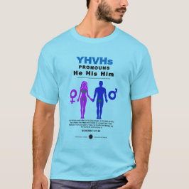 Camiseta Pronouns de YHVH