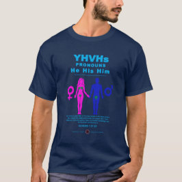 Camiseta Pronouns de YHVH