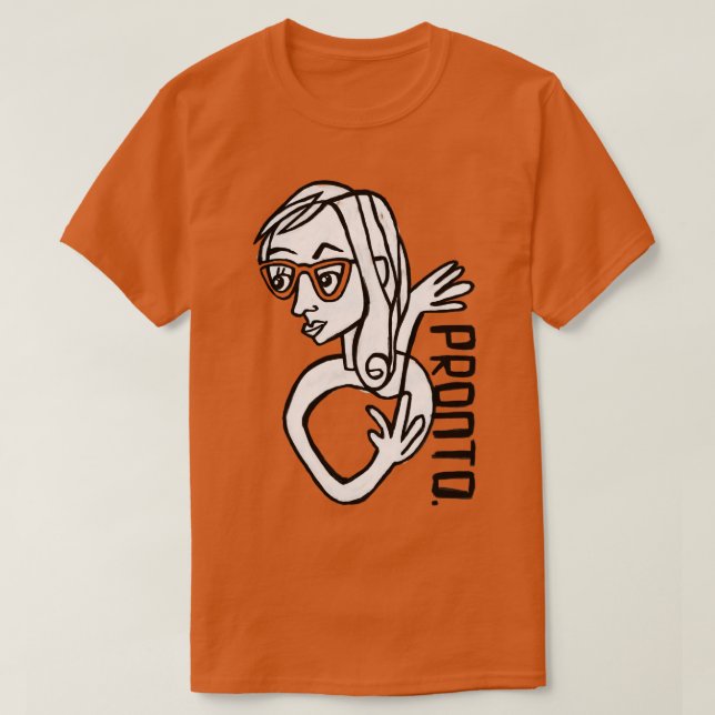 Camiseta Pronto (Diseño del anverso)