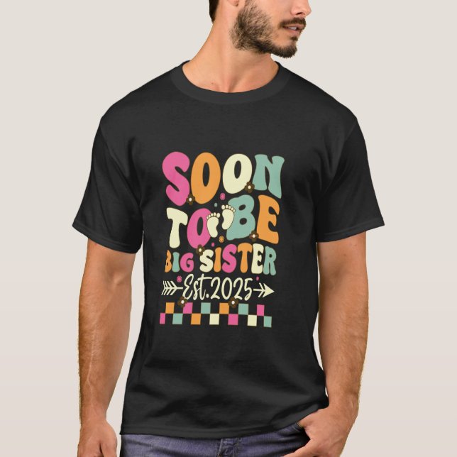 Camiseta Pronto Hermana Mayor 2025 (Anverso)