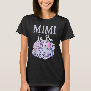 Camiseta Pronto Mimi Será Elefantes Para Revelación De Géne