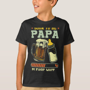 Camiseta Pronto Papá Est 2025 Anuncio de Embarazo Lo