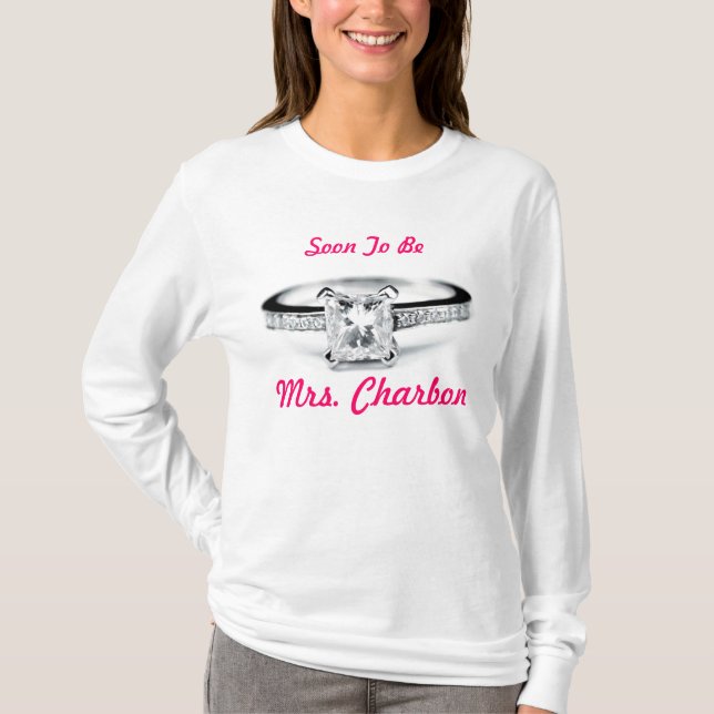 Camiseta Pronto para ser señora (Anverso)