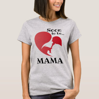 Camiseta pronto ser mamá