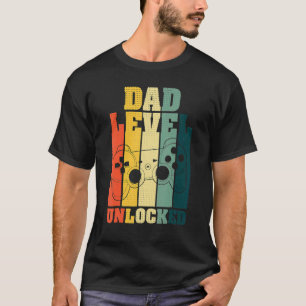 Camiseta Pronto Ser Padre Padre Nivel Embarazo Desbloqueado