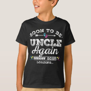 Camiseta Pronto será el tío de nuevo 2025 cargando al chico