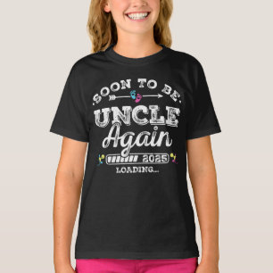 Camiseta Pronto será el tío de nuevo 2025 Chica de carga