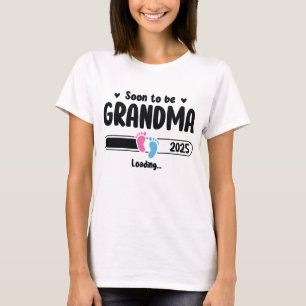 Camiseta Pronto Será La Abuela 2025