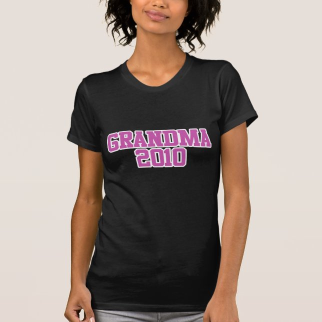 Camiseta Pronto será la abuela en 2010 (Anverso)