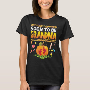 Camiseta Pronto Será La Pequeña Huella De La Abuela