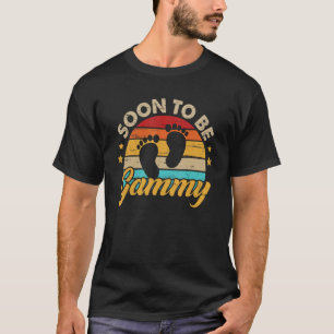 Camiseta Pronto será la primera vez que mamá se quede embar