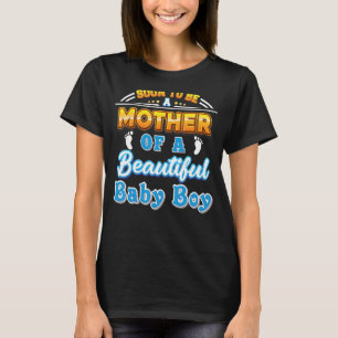 Camiseta Pronto Será Madre De Un Hermoso Niño Padre