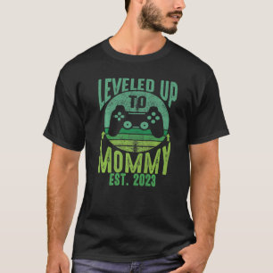 Camiseta Pronto Será Mamá 2023 Levantándose Hasta Mamá 2023
