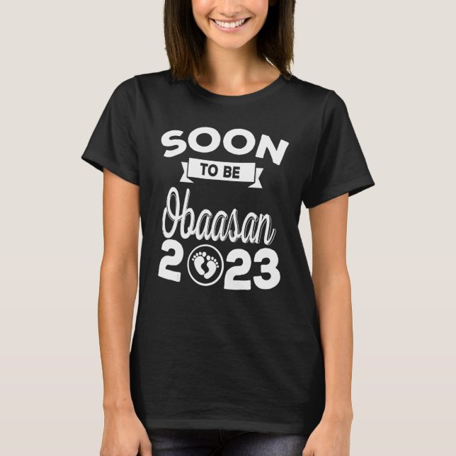 Camiseta Pronto Será Obaasan Este 2023 Nuevas Madres De Abu (Anverso)