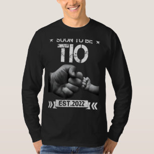 Camiseta Pronto Será Tio 2022 Para Promocionar A Tio New Ti