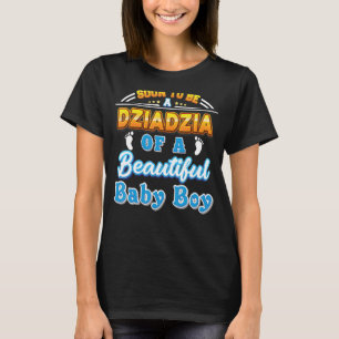 Camiseta Pronto Será Un Dziadzia De Un Hermoso Niño Fatín